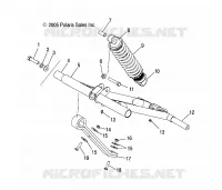 FRONT Drehmomentarm (M-10)