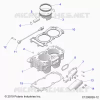 ZYLINDER AND PISTON
