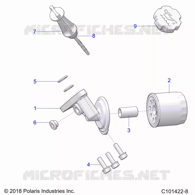 Ã–LFILTER AND DIPSTICK