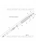 SUSPENSION, FRONT STREBE