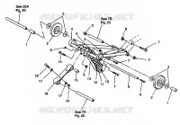 FRONT Drehmomentarm LITE 0943433,STARLITE 0943427 and  LITE DELUXE 09 (4924992499021A)