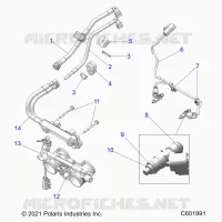 KRAFTSTOFFSYSTEM, RAIL, LINES AND THROTTLE BODY