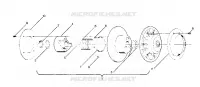 angetriebene Kupplungs 400 and 650 (4914131413011A)