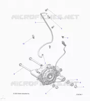 ANTRIEB, FRONT GEARCASE MOUNTING