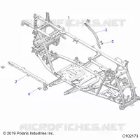 CHASSIS, MAIN RAHMEN