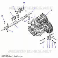 MOTOR, MOUNTING &amp; LONG BLOCK