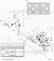 ELEKTRIC, WIRE HARNESS, CHASSIS, PREMIUM