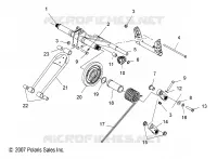 SUSPENSION, HINTER Drehmomentarm