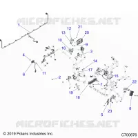 ELEKTRIC, WIRE HARNESS COMPONANTS- R21RSF99AK (C700676)