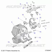 ENGINE, LUFTEINLASS MANIFOLD