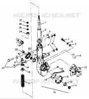 FRONT STREBE SPORTSMAN 500 W969244 (4936093609B005)