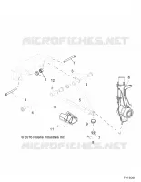 SUSPENSION, A-ARM AND STREBE MOUNTING