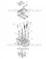 ENGINE, ZYLINDERKOPF AND VALVES