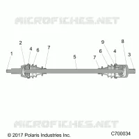 ANTRIEB, FRONT HALF SHAFT