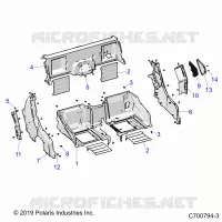 KAROSSERIE HINTEN CLOSEOFF AND FENDERS