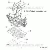 CHASSIS, MAIN FRAME AND SKID PLATES