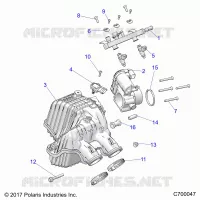 ENGINE, LUFTEINLASS MANIFOLD