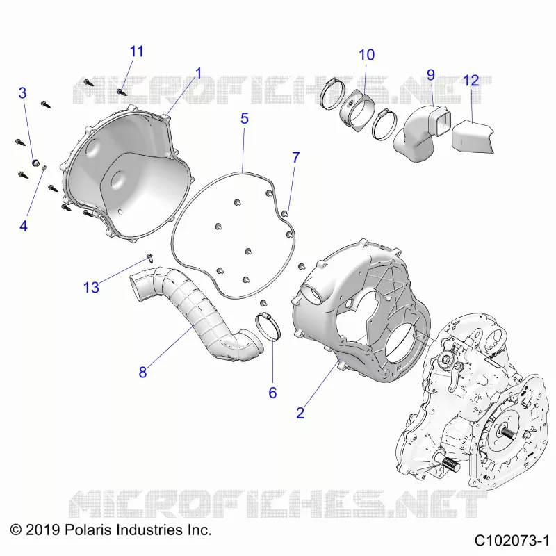 BODY, CLUTCH COVER