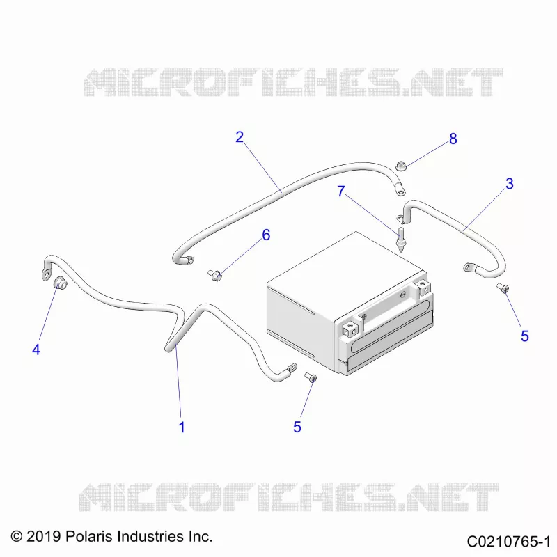 ELEKTRIC, BATTERY CABLES