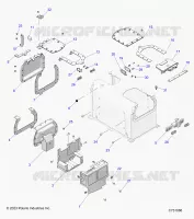 ELEKTRIC, BATTERY, SERVICE COMPONENTS, R24E3GC4FD/SC4CD/SC4FD (C731086)