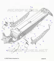 CHASSIS, CLUTCH GUARD, FOOTRESTS, AND RUNNINGBOARDS