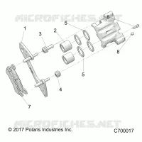 VORDERBREMSE CALIPER