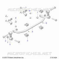 SUSPENSION, STABILISATORSTANGE, FRONT