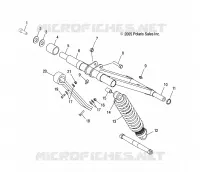 FRONT Drehmomentarm