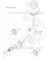 MOTOR, KURBELWELLE AND KOLBEN