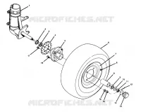 VORDERRAD ASSEMBLY TRAIL BLAZER (4919761976015A)
