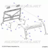 CHASSIS, CAB RAHMEN