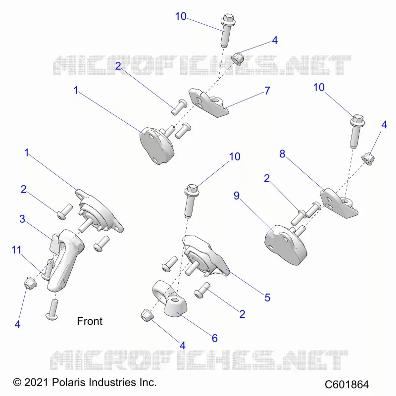 MOTOR, MOUNTING & LONG BLOCK