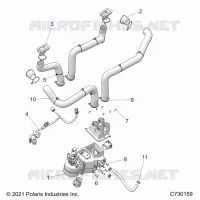 MOTOR, HEATER PREP SYSTEM