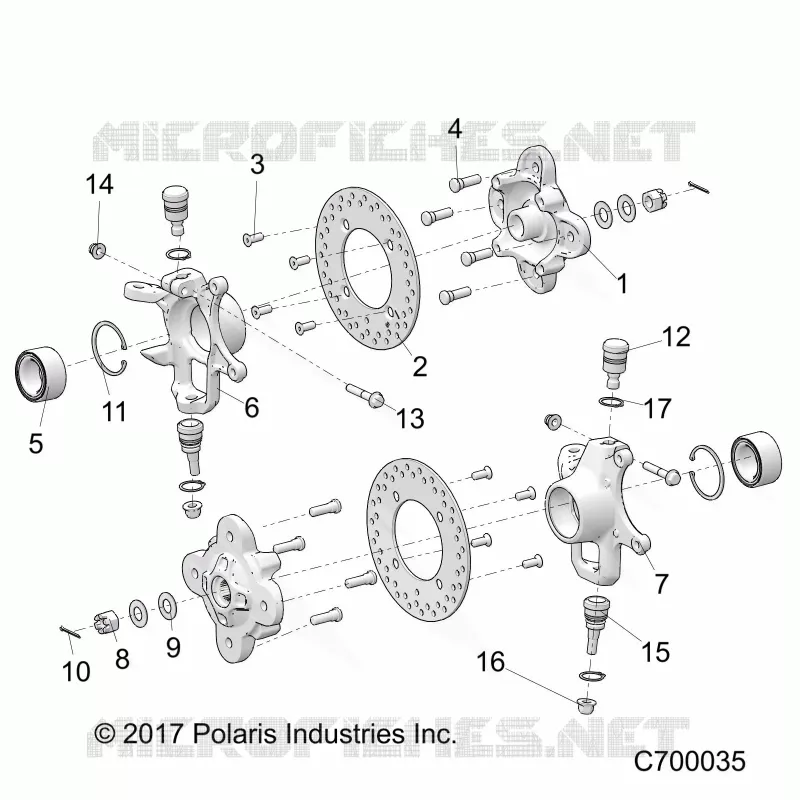 FRONT SUSPENSION HUB