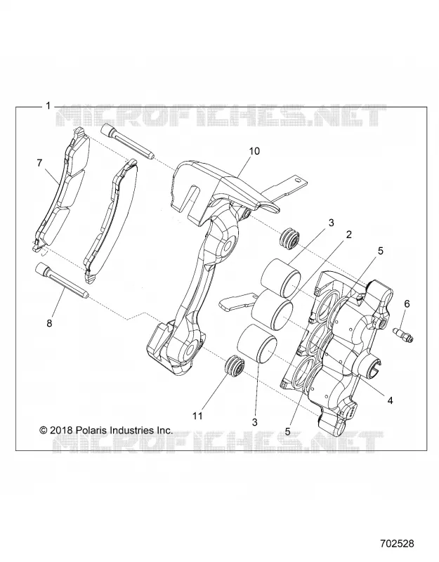 VORDERBREMSE CALIPER
