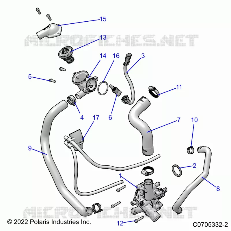 MOTOR, WATERPUMP AND BYPASS