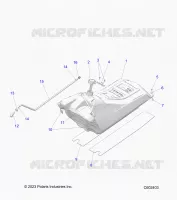 KRAFTSTOFFSYSTEM, FUEL TANK ASM.