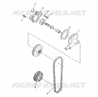 WASSERPUMPE WideTrak (4921302130040A)