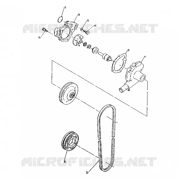 WASSERPUMPE WideTrak (4921302130040A)