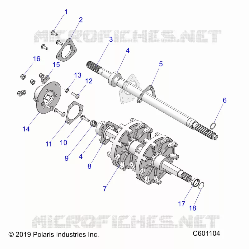 ANTRIEB, JACKSHAFT AND DRIVESHAFT