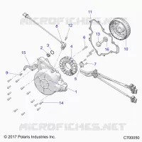 ENGINE, STATOR AND FLYRAD