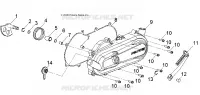 MOTOR, CLUTCH COVER AND KICK START
