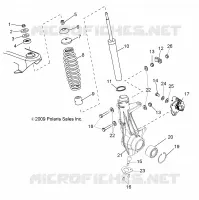 FRONT SUSPENSION STREBE
