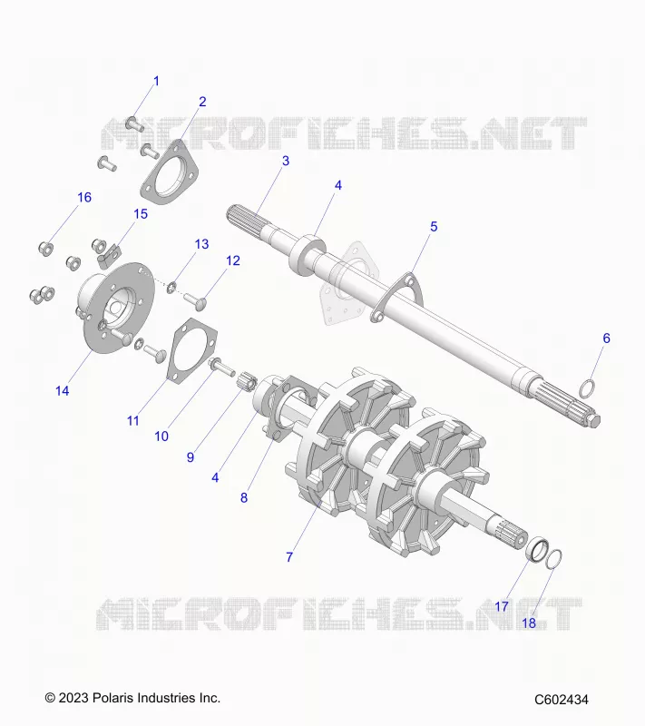 DRIVE TRAIN, JACKSHAFT AND ANTRIEBSWELLE