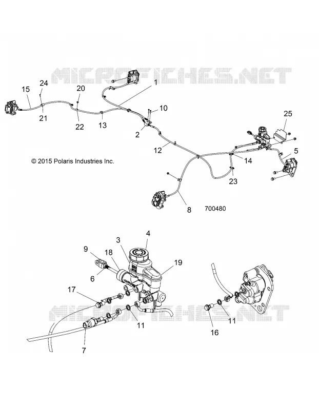 BRAKES, LINES AND MASTER CYLINDER