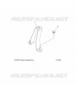 CHASSIS, FUEL TANK SUPPORT BRACKET