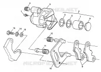 FRONT BREMSE XPLORER 300 W98CC28C (4945264526B008)