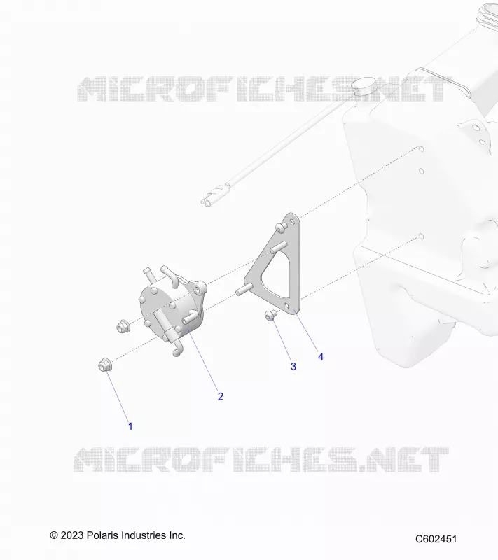 KRAFTSTOFFSYSTEM, FUEL PUMP MOUNTING
