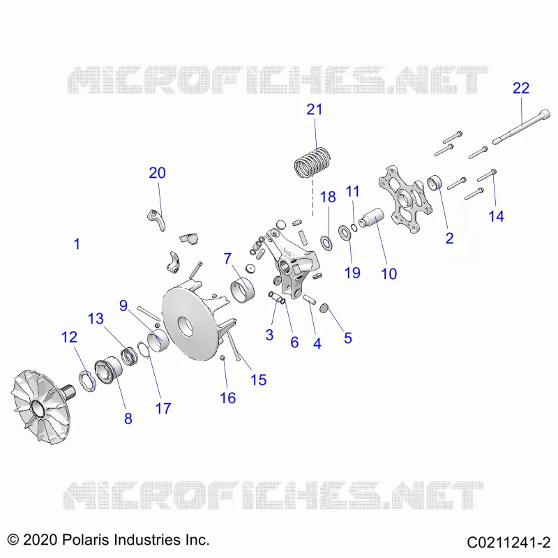 ANTRIEB, PRIMARY CLUTCH