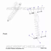 SUSPENSION, IFS SCHOCKS MNTG.